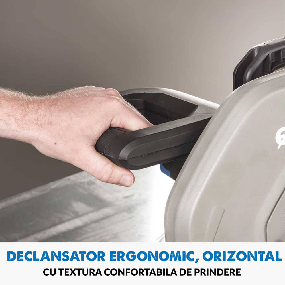 Fierastrau debitat metale Evolution S355CPS cu disc de taiere 355mm pentru otel