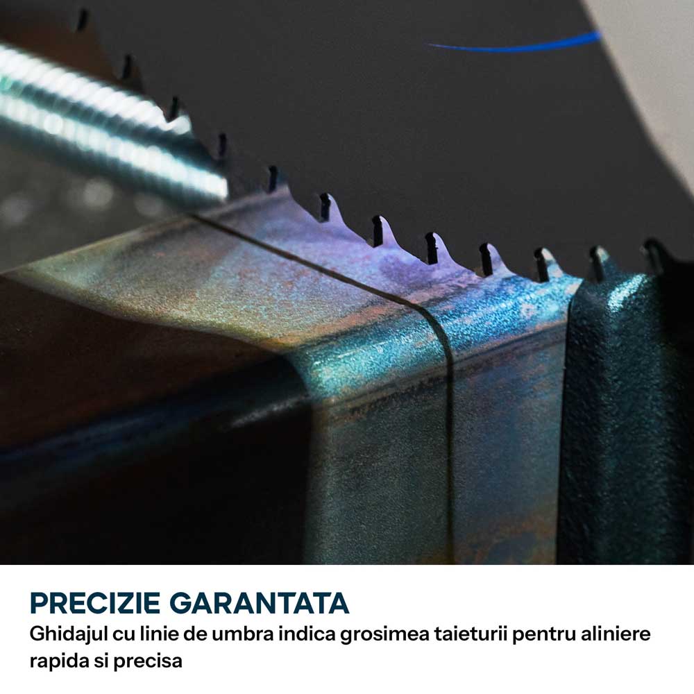 Fierastrau de debitat metal Evolution S355CPS Gen 2 cu disc 355mm EvoMax si tehnologie inteligenta a motorului