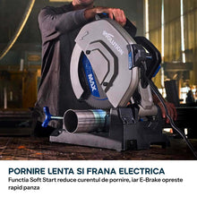 Fierastrau de debitat metal Evolution S355CPS Gen 2 cu disc 355mm EvoMax si tehnologie inteligenta a motorului