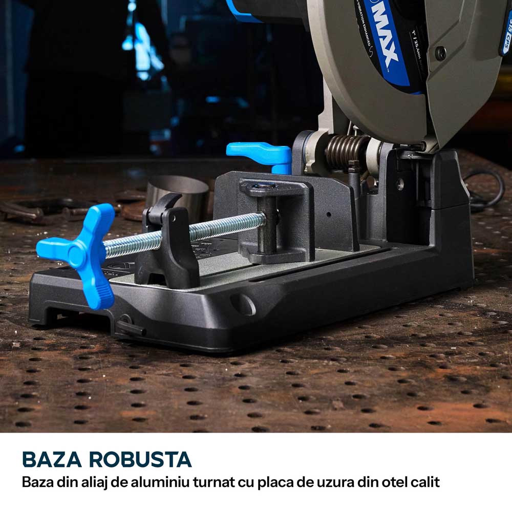 Fierastrau de debitat metal Evolution S355CPS Gen 2 cu disc 355mm EvoMax si tehnologie inteligenta a motorului