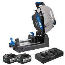 Fierastrau de debitat metal cu acumulator Evolution S355CPS-Li cu motor Brushless 36V si disc EvoMax