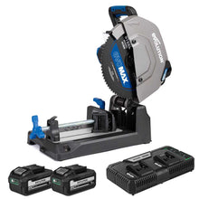Fierastrau de debitat metal cu acumulator Evolution S355CPS-Li cu motor Brushless 36V si disc EvoMax