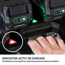 Fierastrau de debitat metal cu acumulator Evolution S355CPS-Li cu motor Brushless 36V si disc EvoMax