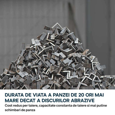 Fierastrau de debitat metal Evolution S355CPSL cu disc TCT 355mm pentru otel moale