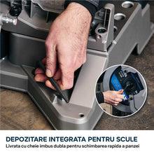 Fierastrau de debitat metal cu functie de taiere in unghi Evolution S355MCS-G2, echipat cu disc 355mm EVOMAX Cermet Long-Life 80T, tehnologie inteligenta a motorului si ghidaj Shadowline