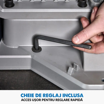 Pachet fierastrau circular stationar debitator de metal Evolution S355MCS cu disc de taiere de 355mm 2200W + suport