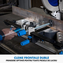 Pachet fierastrau circular stationar debitator de metal Evolution S355MCS cu disc de taiere de 355mm 2200W + suport