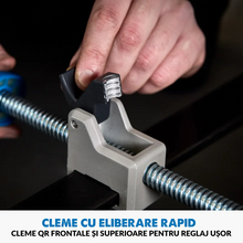 Pachet fierastrau circular stationar debitator de metal Evolution S355MCS cu disc de taiere de 355mm 2200W + suport