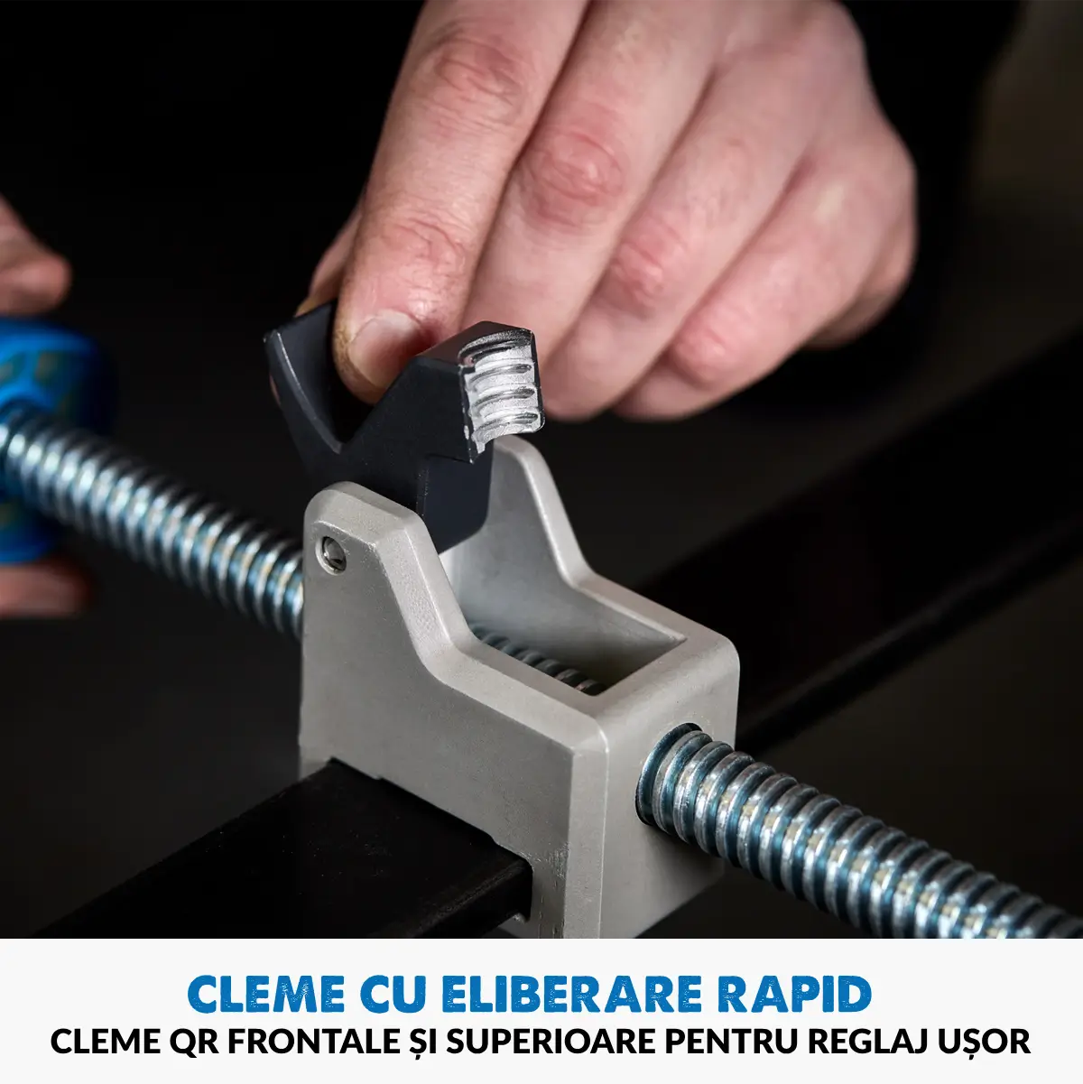 Pachet fierastrau circular stationar debitator de metal Evolution S355MCS cu disc de taiere de 355mm 2200W + suport