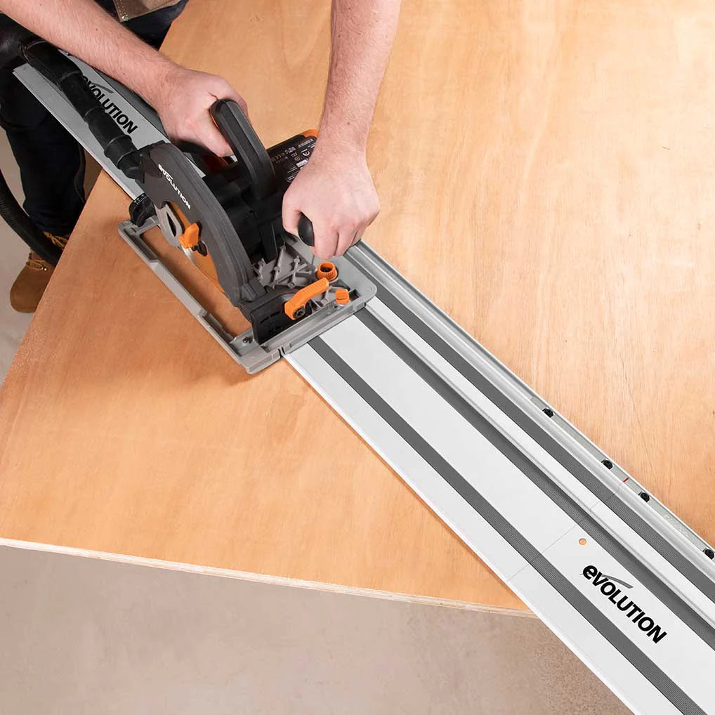 Sina de ghidare universala Evolution ST2800-G2 1400mm, pentru fierastraie (x2 sine cu conectori si cleme)