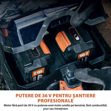 Masina de taiat beton fara fir Evolution R260DCT-Li cu disc Evomax 260mm si pulverizator apa