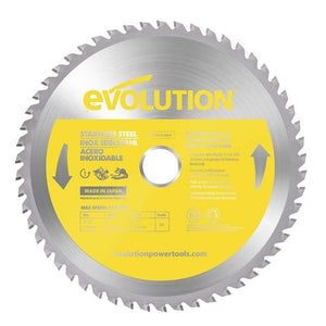 Panza circular pentru taiat otel inoxidabil, pentru fierastraie circulare Evolution 210mm, Ø210 x 25.4 mm, 54 dinti vidia TCT