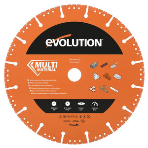 Disc diamantat multifunctional, pentru masinile de taiat Evolution 230mm, Ø230 x 22.3 mm, 16 dinti