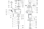 Evolution EVOMAG42 Masina de gaurit magnetica Piese de schimb (carcasa motor)