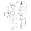 Evolution EVOMAG42 Masina de gaurit magnetica Piese de schimb (carcasa motor)
