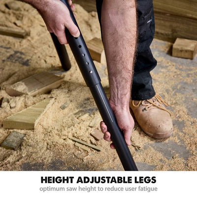 Pachet fierastrau circular stationar multifunctional Evolution R255SMS+ 255mm + stand XL