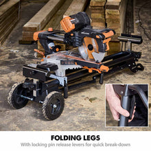 Pachet fierastrau circular stationar multifunctional Evolution R255SMS+ 255mm + stand XL