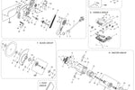 Evolution R255SMS-DB Fierastrau glisant de taiere in unghi Piese de schimb (cap)