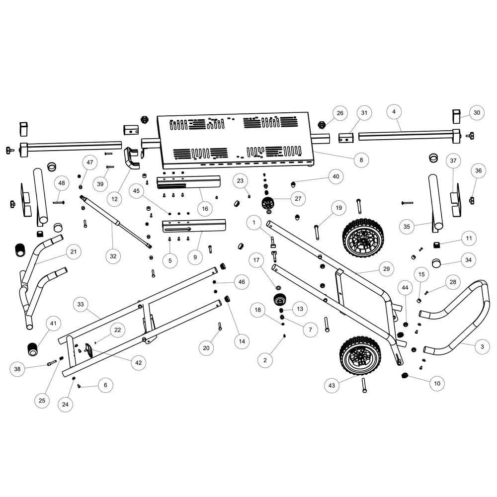 MCS Suport pentru S355MCS / S14MCS - Piese de schimb