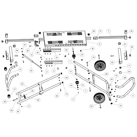 MCS Suport pentru S355MCS / S14MCS - Piese de schimb