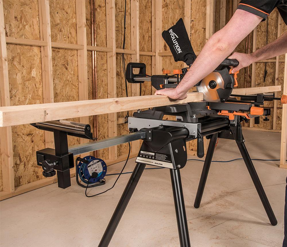 Stand de lucru pentru fierastrau circular Evolution