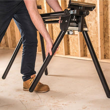 Pachet fierastrau circular stationar multifunctional cu acumulator Evolution R255SMS-DB-Li 18V Li-Ion EXT 255mm + stand