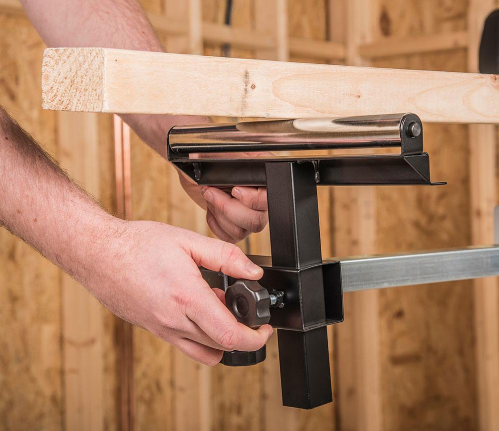 Pachet fierastrau circular stationar multifunctional cu acumulator Evolution R255SMS-DB-Li 18V Li-Ion EXT 255mm + stand