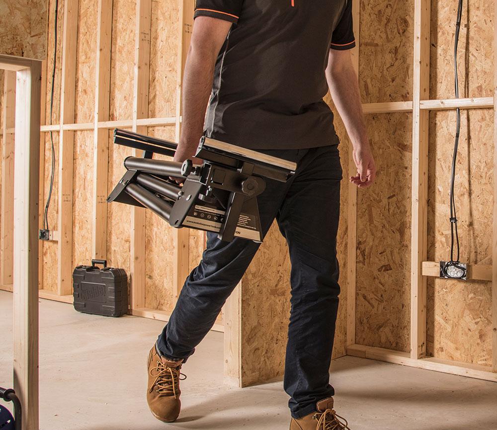 Stand de lucru pentru fierastrau circular Evolution