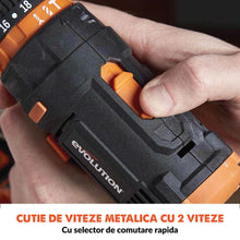 Autofiletanta cu acumulator Evolution R13CMB-Li 18V Li-Ion EXT cu acumulator si incarcator