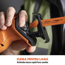 Fierastrau alternativ sabie Evolution R150RCP-Li 18V Li-Ion EXT (fara baterie) cu panza de taiere multi-material