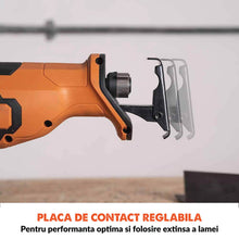 Fierastrau alternativ sabie Evolution R150RCP-Li 18V Li-Ion EXT (fara baterie) cu panza de taiere multi-material