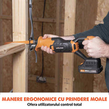 Fierastrau alternativ sabie Evolution R150RCP-Li 18V Li-Ion EXT (fara baterie) cu panza de taiere multi-material