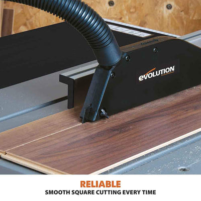 Fierastrau circular cu masa Evolution R255MTS cu disc de taiere multi-materiale de 255mm 1500W