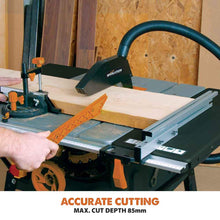 Fierastrau circular cu masa Evolution R255MTS cu disc de taiere multi-materiale de 255mm 1500W