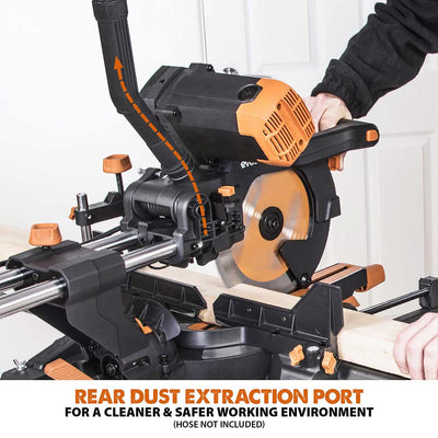 Pachet fierastrau circular stationar multifunctional Evolution R255SMS-DB+ 255 mm + stand XL