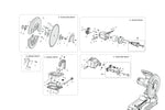 Evolution R355CPS Chop Saw Piese de schimb (Cap Secțiune)