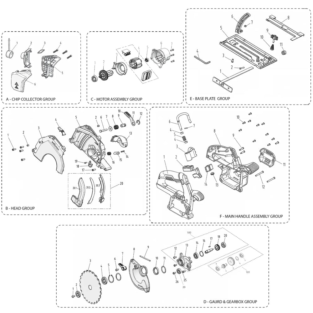 S165CCS-Li Piese de schimb