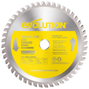 Panza circular pentru taiat otel inoxidabil, pentru fierastraie circulare Evolution 185mm, Ø185 x 20 mm, 48 dinti vidia TCT