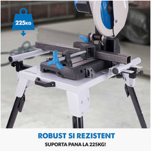 Pachet fierastrau debitat R355CPS de 355 mm cu panza TCT multimaterial + stand