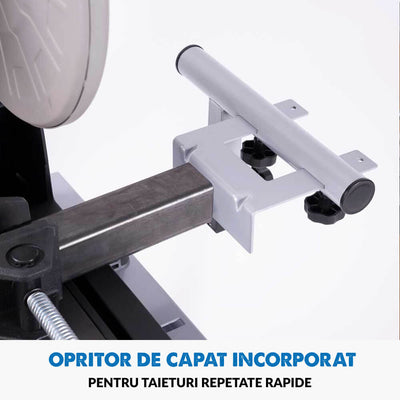 Pachet fierastrau debitat R355CPS de 355 mm cu panza TCT multimaterial + stand